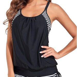 HOLIPICK Tempt Me Plus Size Tankini 22W – Tummy Control – 2025 Swimwear – NWT